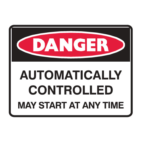 Automatically Controlled May Start At Any Time