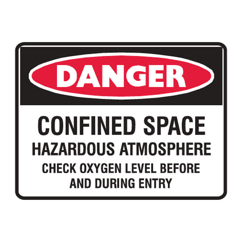 Confined Space Hazardous Atmosphere Check Oxygen Level