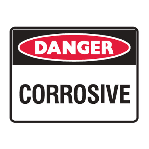 Corrosive – Danger Sign