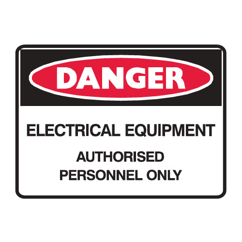 Electrical Equipment Authorised Personnel Only