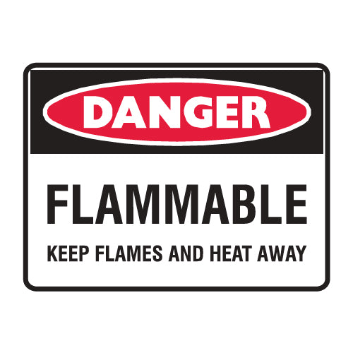 Flammable Keep Flames And Heat Away