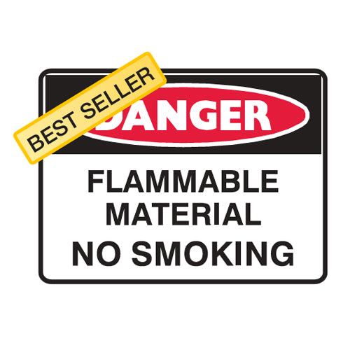 Flammable Material No Smoking