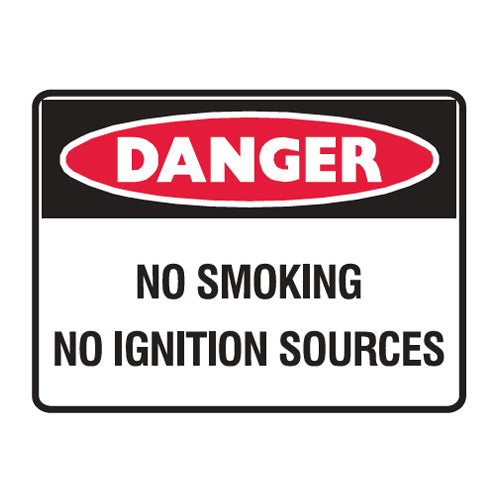 Danger: No Smoking - No Ignition Sources