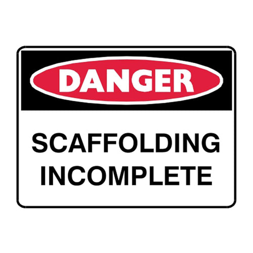 Scaffolding Incomplete