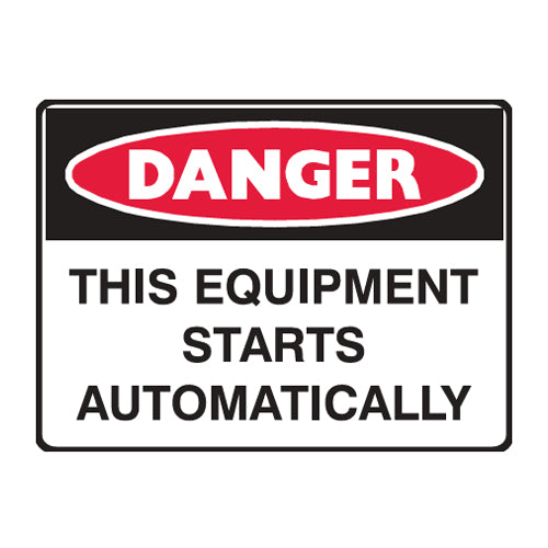 This Equipment Starts Automatically
