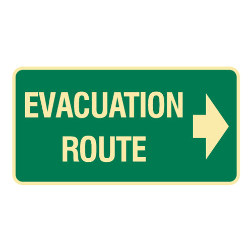 Evacuation Route Arrow Right