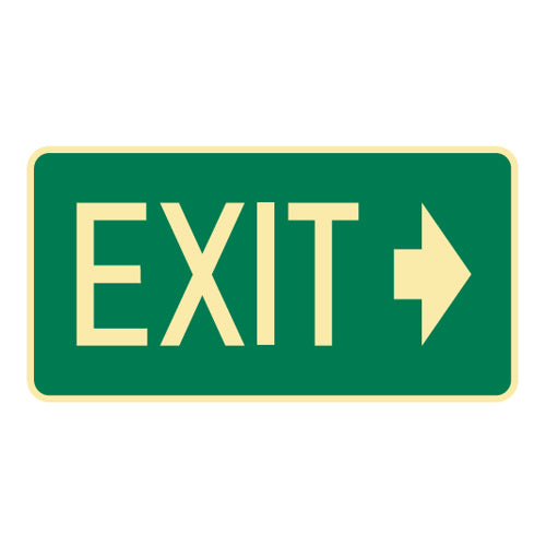 Exit Sign – Exit Arrow Right