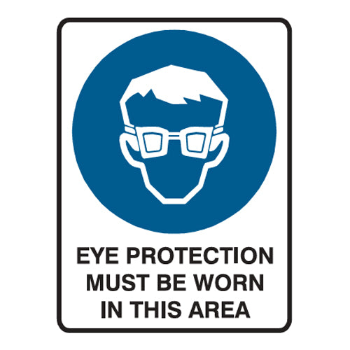 Eye Protection Must Be Worn In This Area