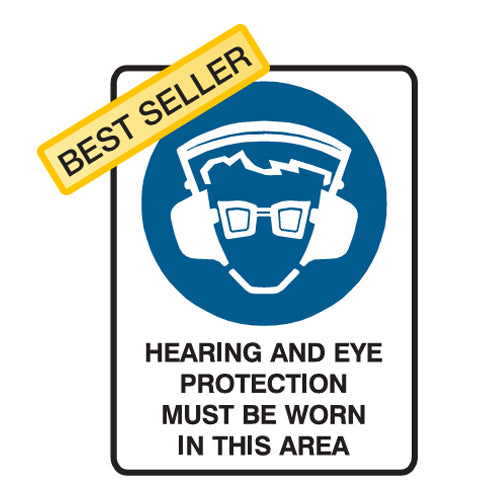 Hearing And Eye Protection Must Be Worn