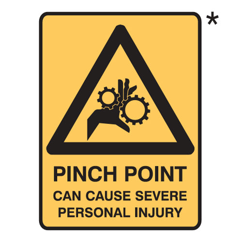 Pinch Point (Gears) Can Cause Severe Personal Injury