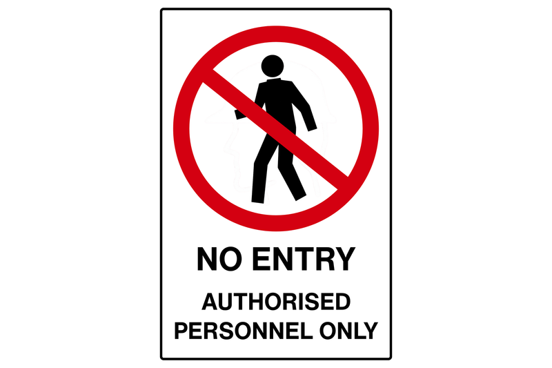 Prohibition Signs