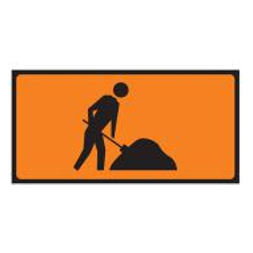 Symbolic Worker Pictogram – Multi-message Sign
