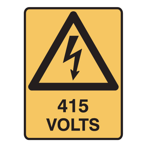 415 Volts with Symbol