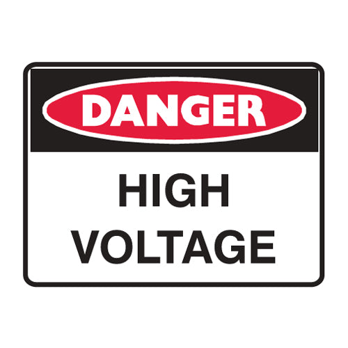 High Voltage – Danger Sign