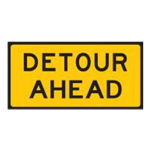 Detour Ahead – Multi-message Sign