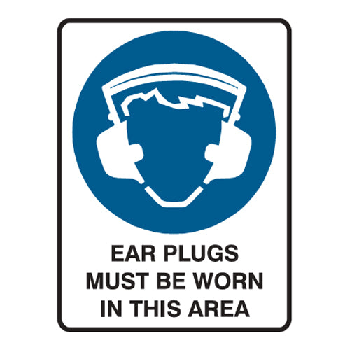 Ear Plugs Must Be Worn