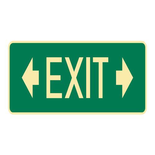 Exit Sign – Exit Arrow Left And Right