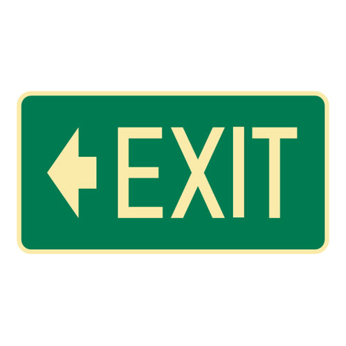 Exit Sign – Exit Arrow Left
