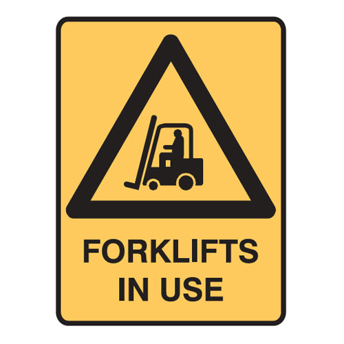 Forklifts In Use