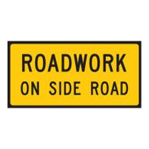 Roadwork On Side Road
